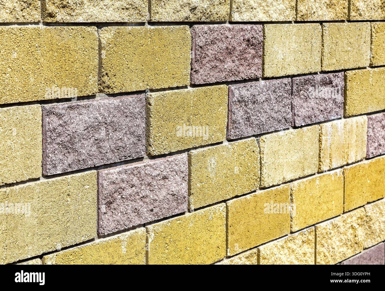 Solid stone wall as creative background texture Stock Photo