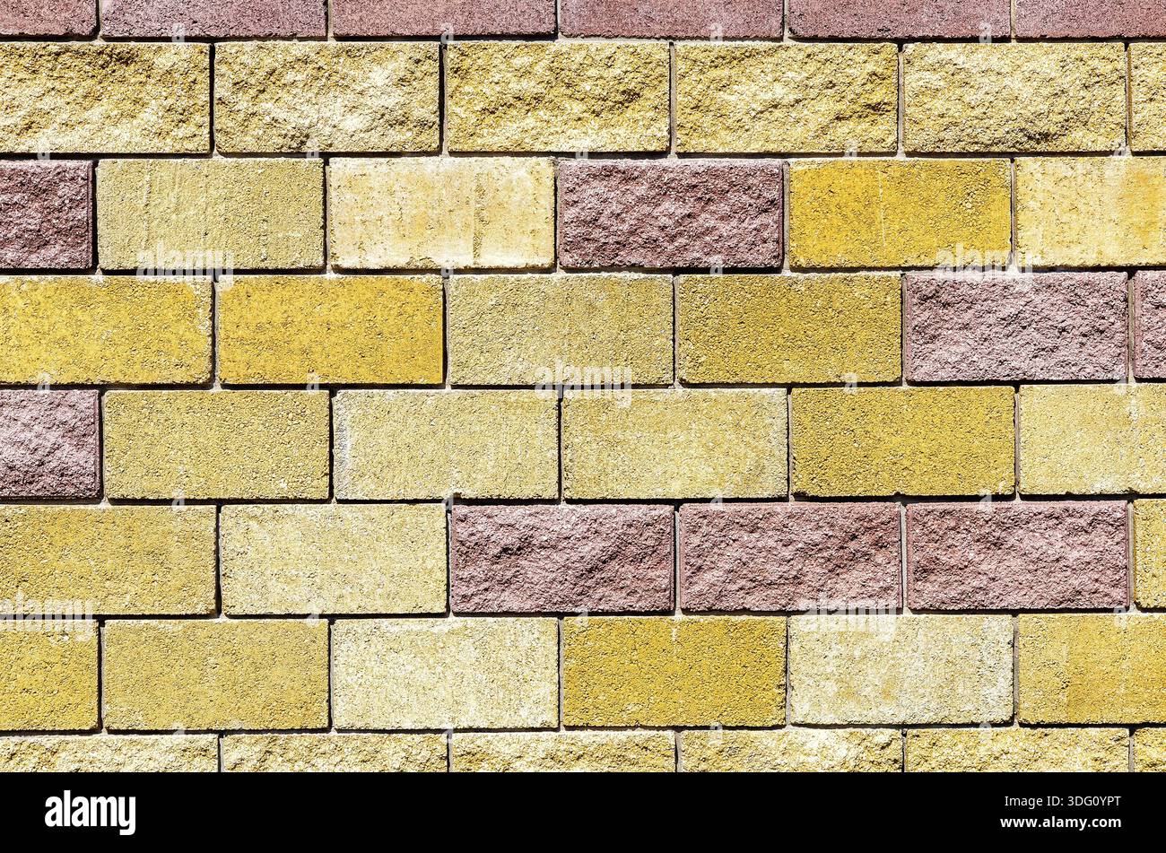Solid stone wall as creative background texture Stock Photo