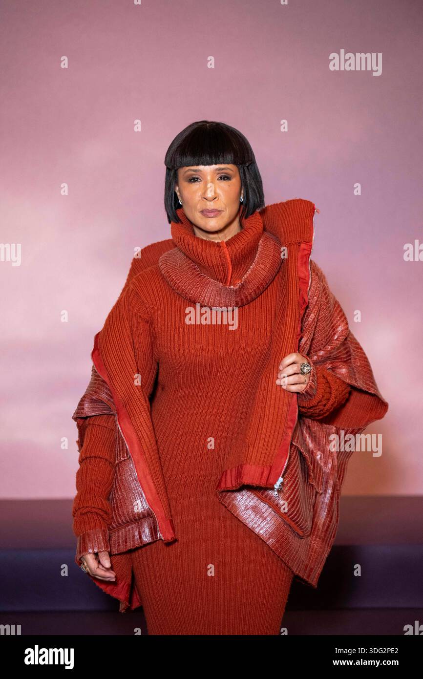 Golda Rosheuvel Attends The Bridgerton Season 4 Paris World Premiere Golda Rosheuvel Attends The Bridgerton Season 4 Paris World Premiere At Palais Brongniart On January 14 2026 In Paris France By Eliot Blondetabacapresscom 3DG2PE2 