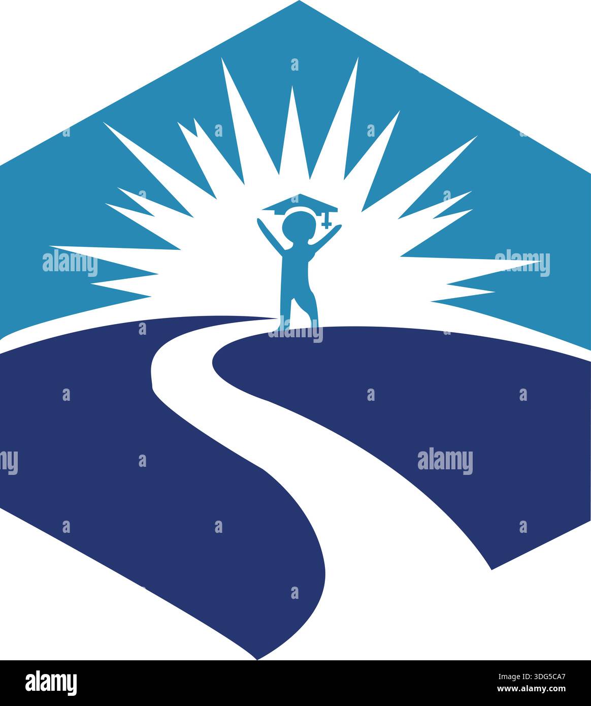 Happy college graduates Stock Vector Images - Alamy