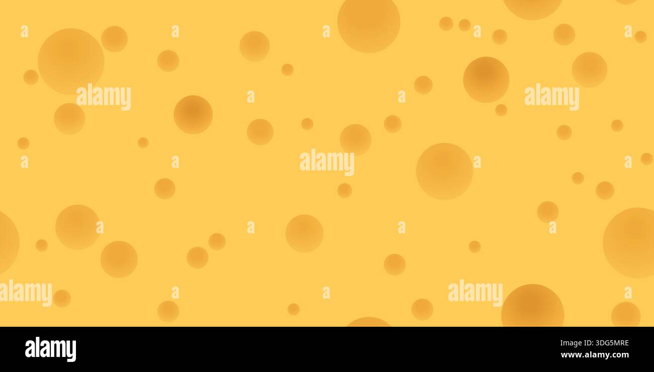 a yellow cheese texture abstract food back Stock Vector