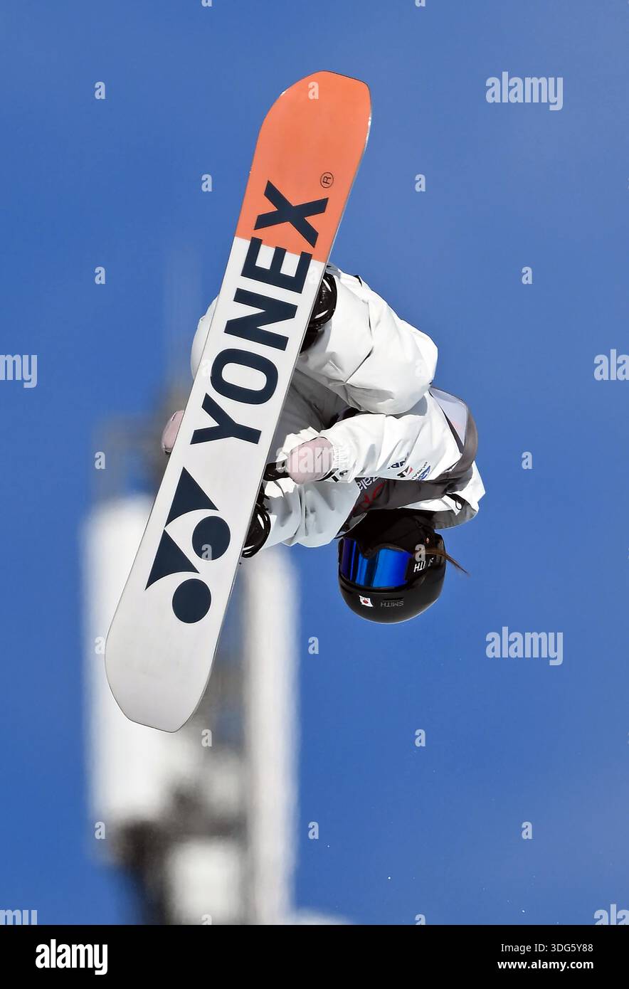 Sena Tomita of Japan competes during run 1 of the women's