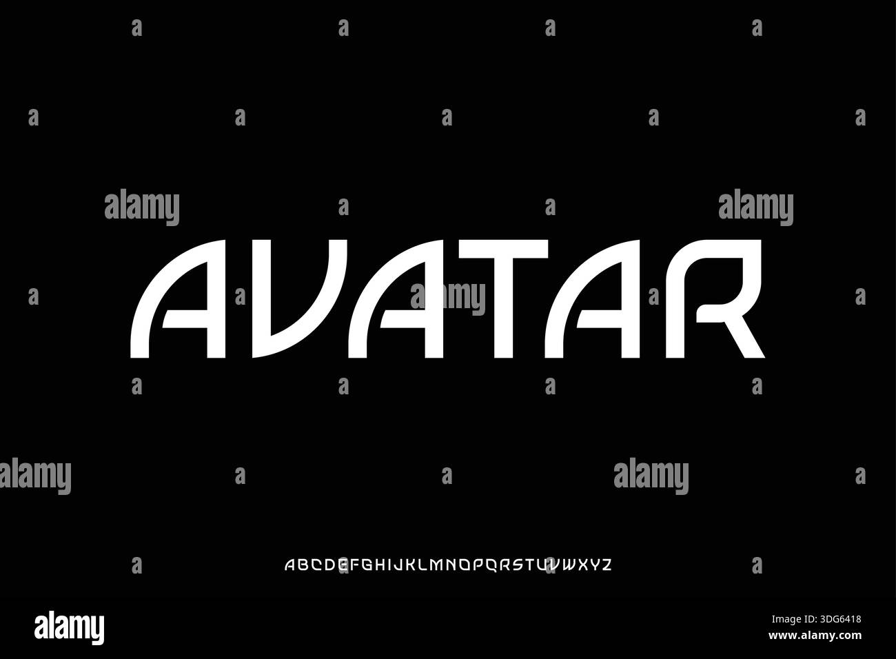 Avatar movie logo Black and White Stock Photos & Images - Alamy