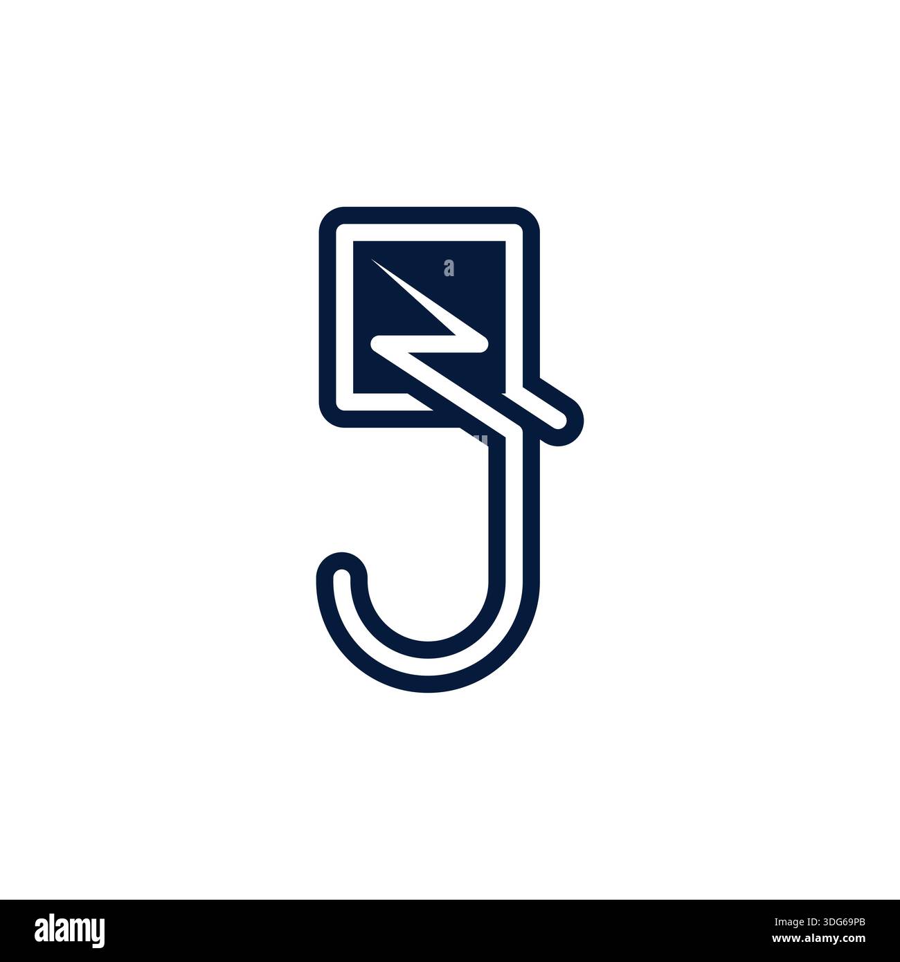 Versatile JQ QJ Monogram Logo for All Industries Stock Vector