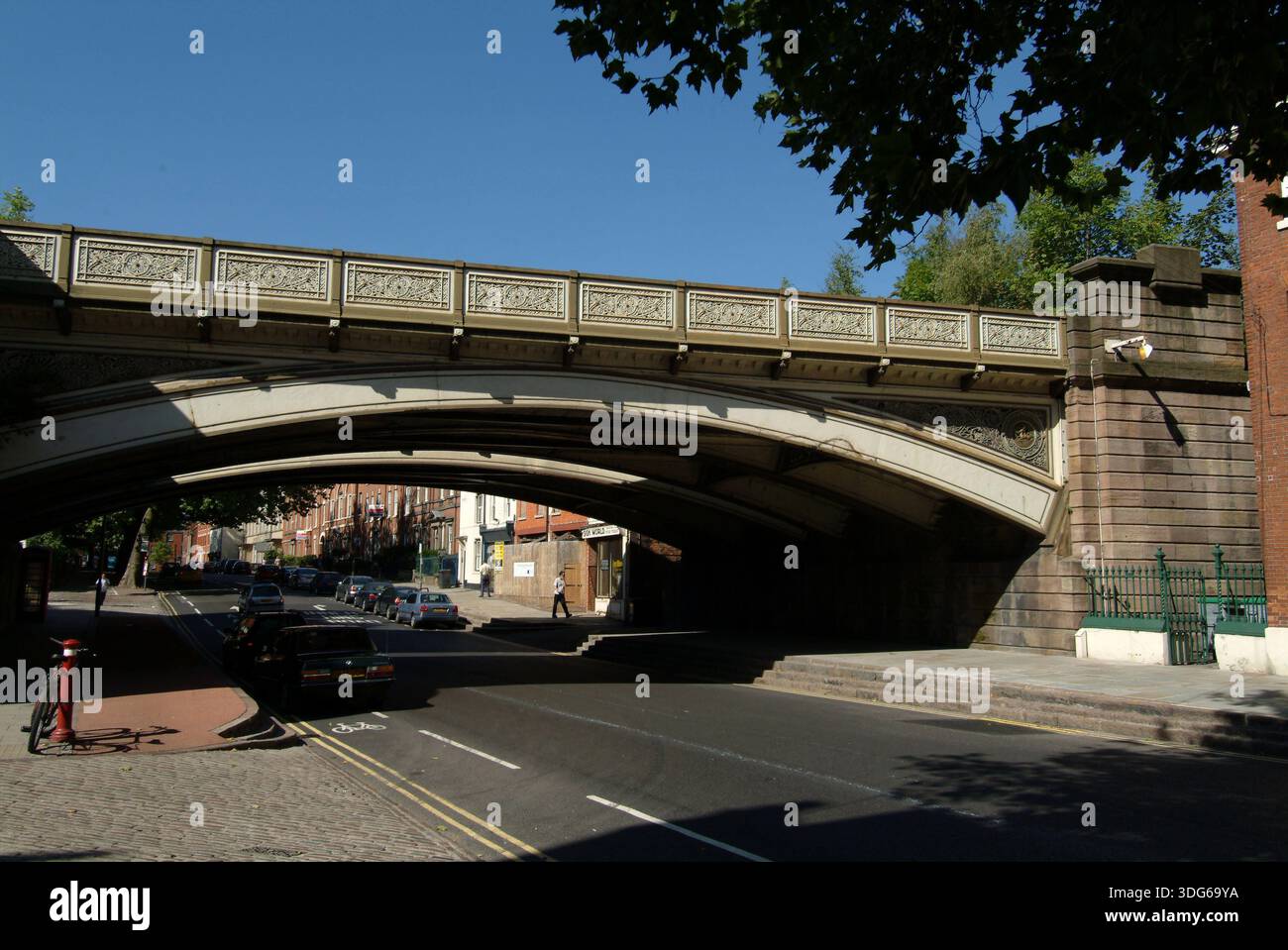 Friar Gate, Derby on a sunny day in Summer. - Derby - England, United Kingdom : May 2022 Stock Photo