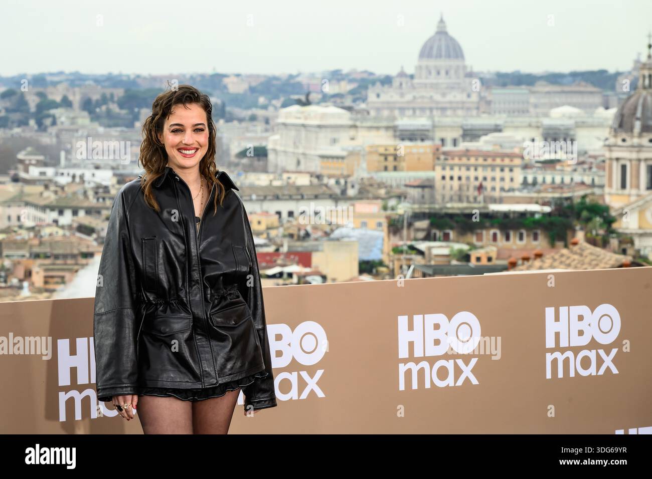 Beatrice Granno attends the photocall of the HBO Max Italy production ...