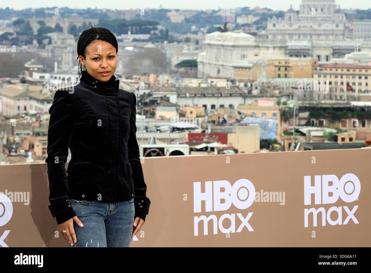 Myha'la attends the photocall of the HBO Max Italy production serie ...