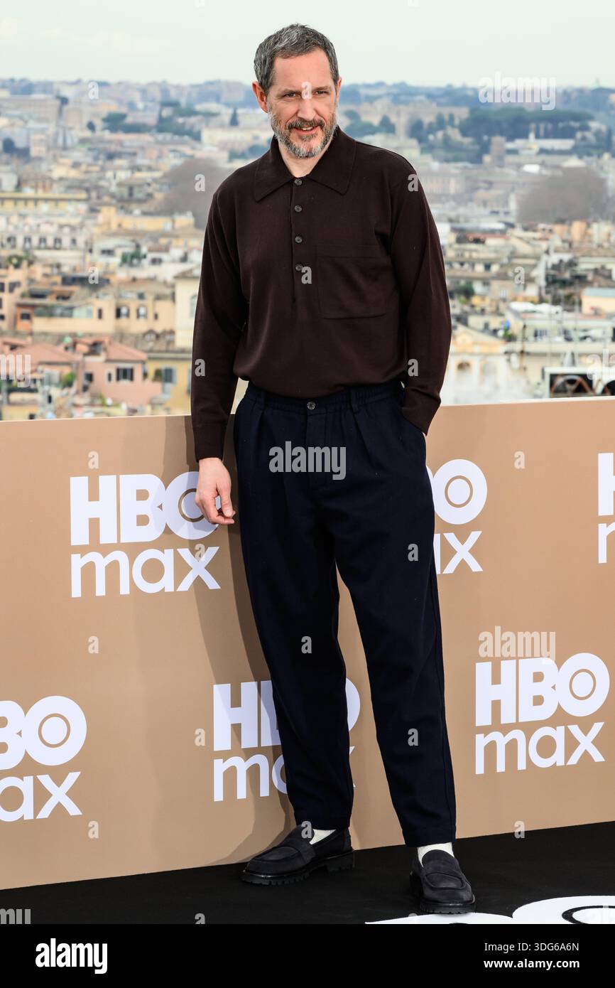 Bertie Carvel attends the photocall of the HBO Max Italy production ...