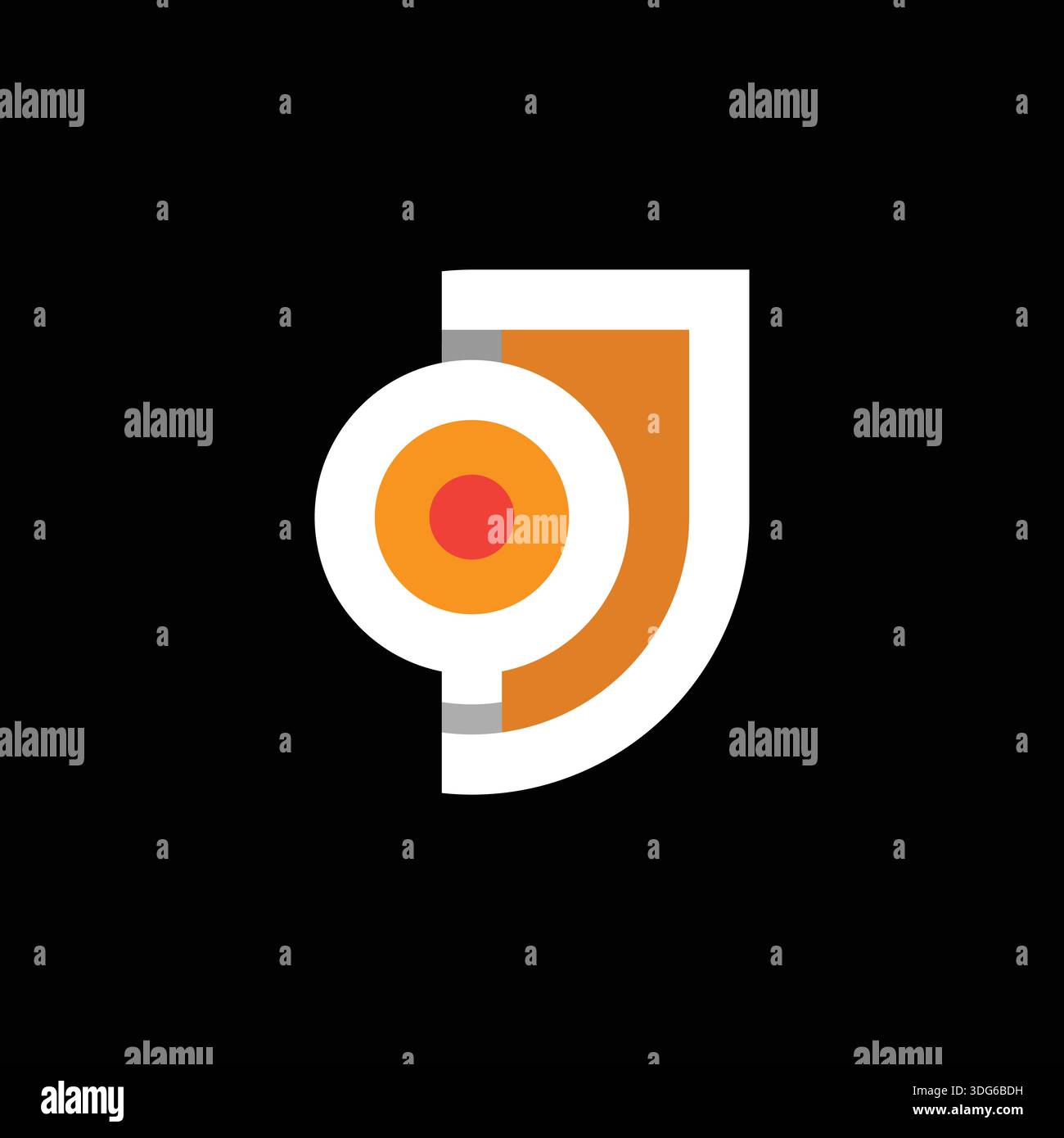 Versatile JQ QJ Monogram Logo for All Industries Stock Vector