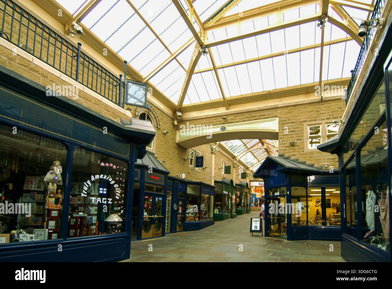 Huddersfield, Imperial arcade atrium and mall concourse. - Huddersfield ...