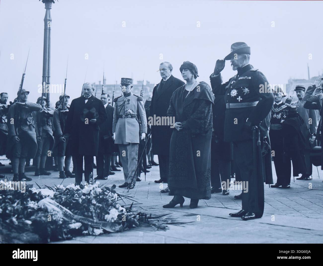 LAST QUEEN OF ROMANIA  PARIS Stock Photo