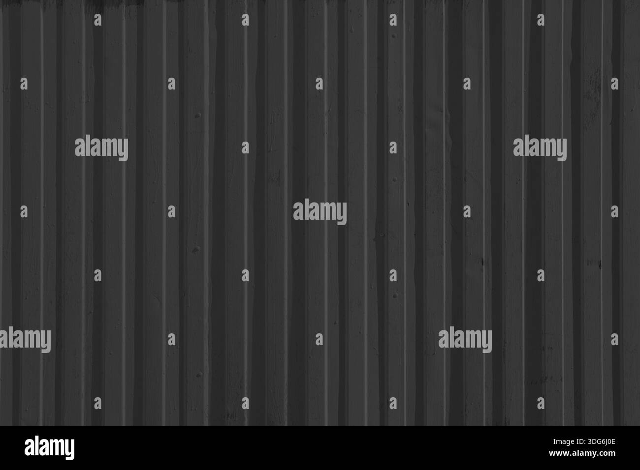 Worn Ridges Light black corrugated metal surface with vertical ridges. Scratches ...