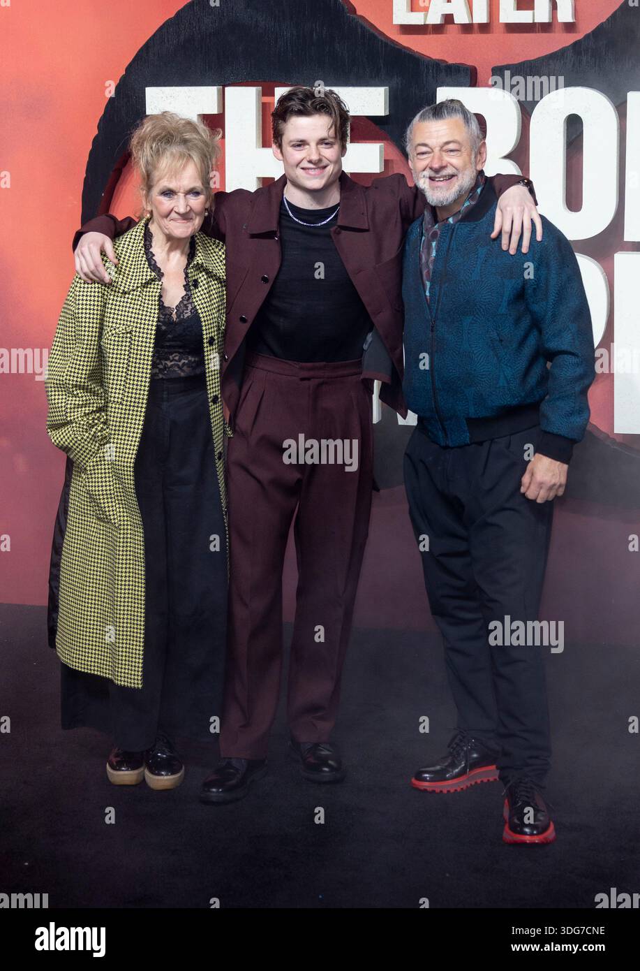 13 Jan 2026, London, England, UK - Andy Serkis, Louis Ashbourne Serkis ...