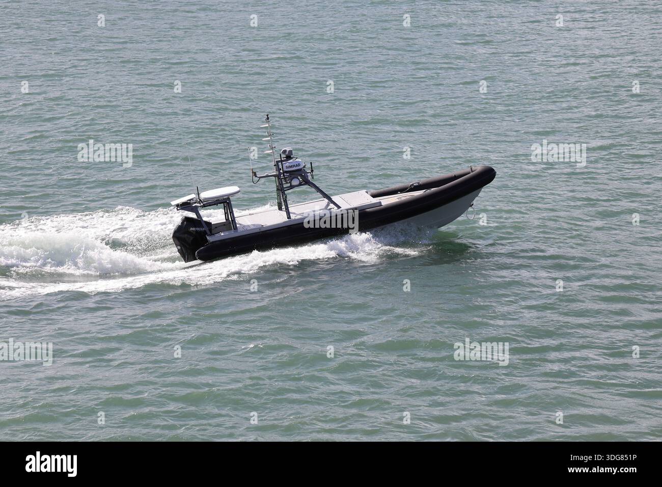 Rattle R2 The Royal Navy Fleet Experimentation Squadron unmanned surface vessel ...