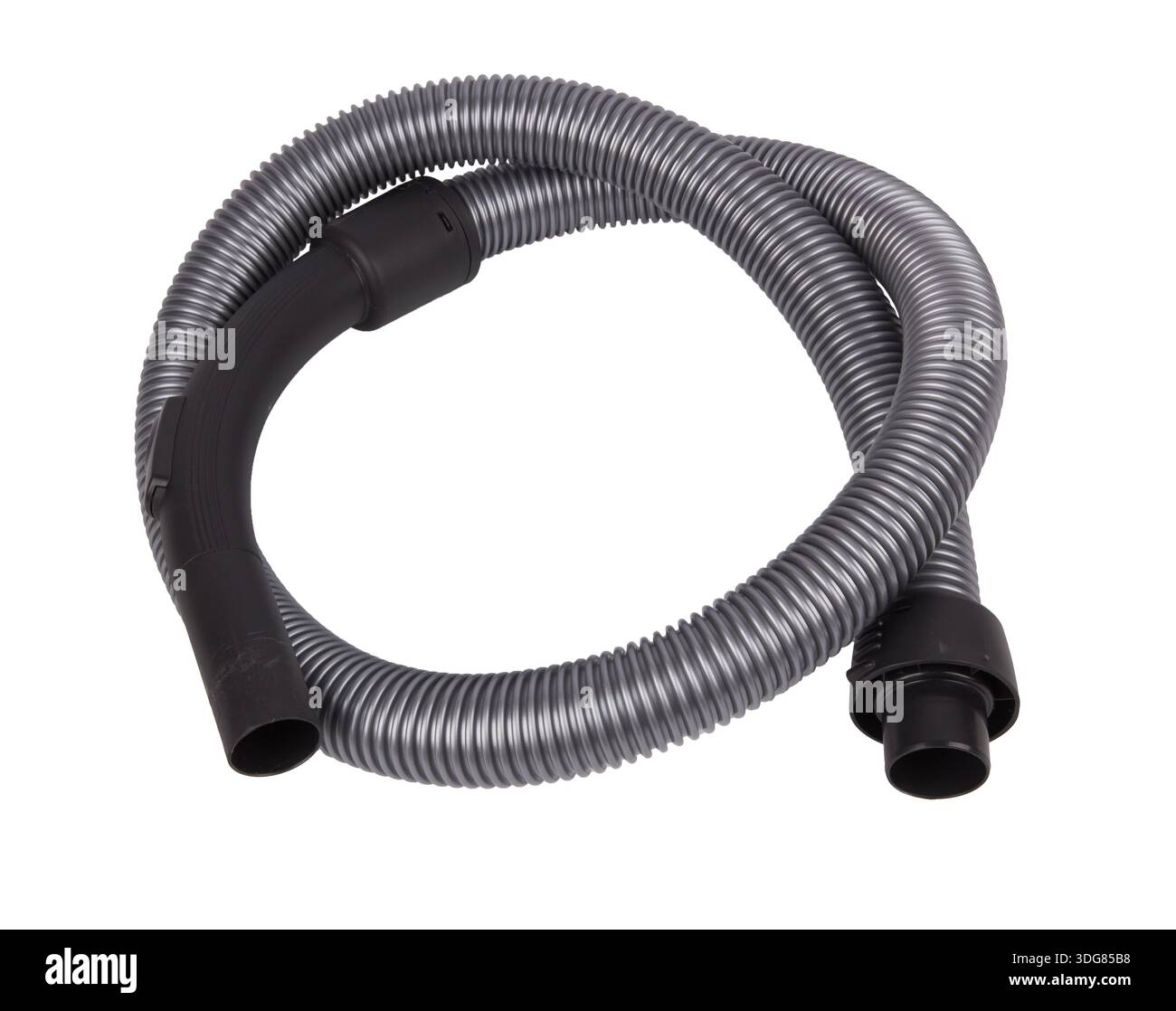 Vacuum cleaner pipe isolated on white background Stock Photo