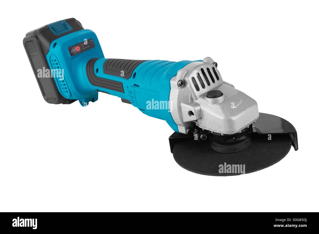 Angle grinder tool isolated on a white background Stock Photo
