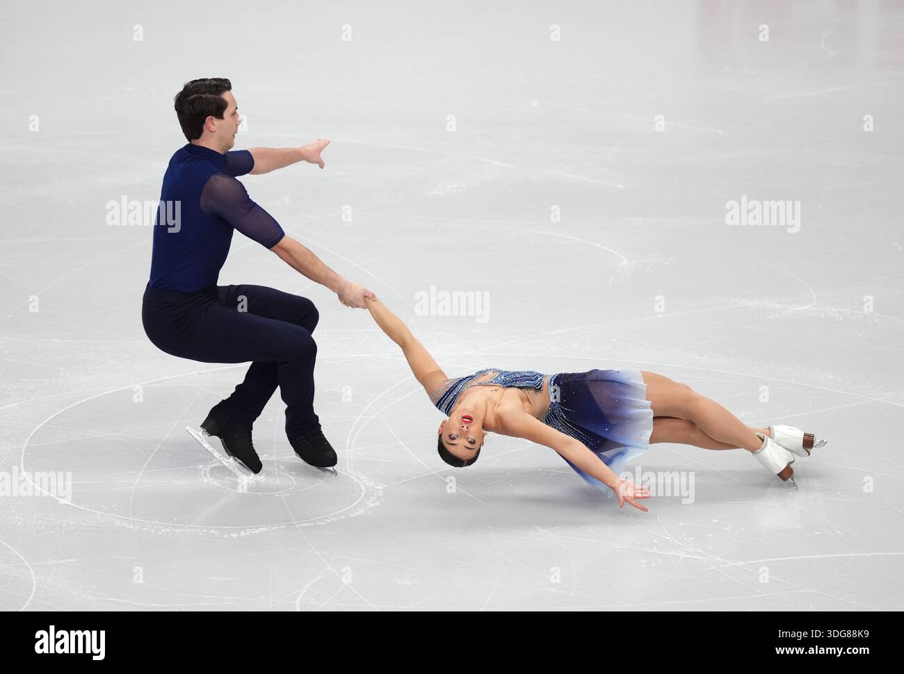 Luke Digby Great Britain's Anastasia Vaipan-Law and Luke Digby during the Pairs ...