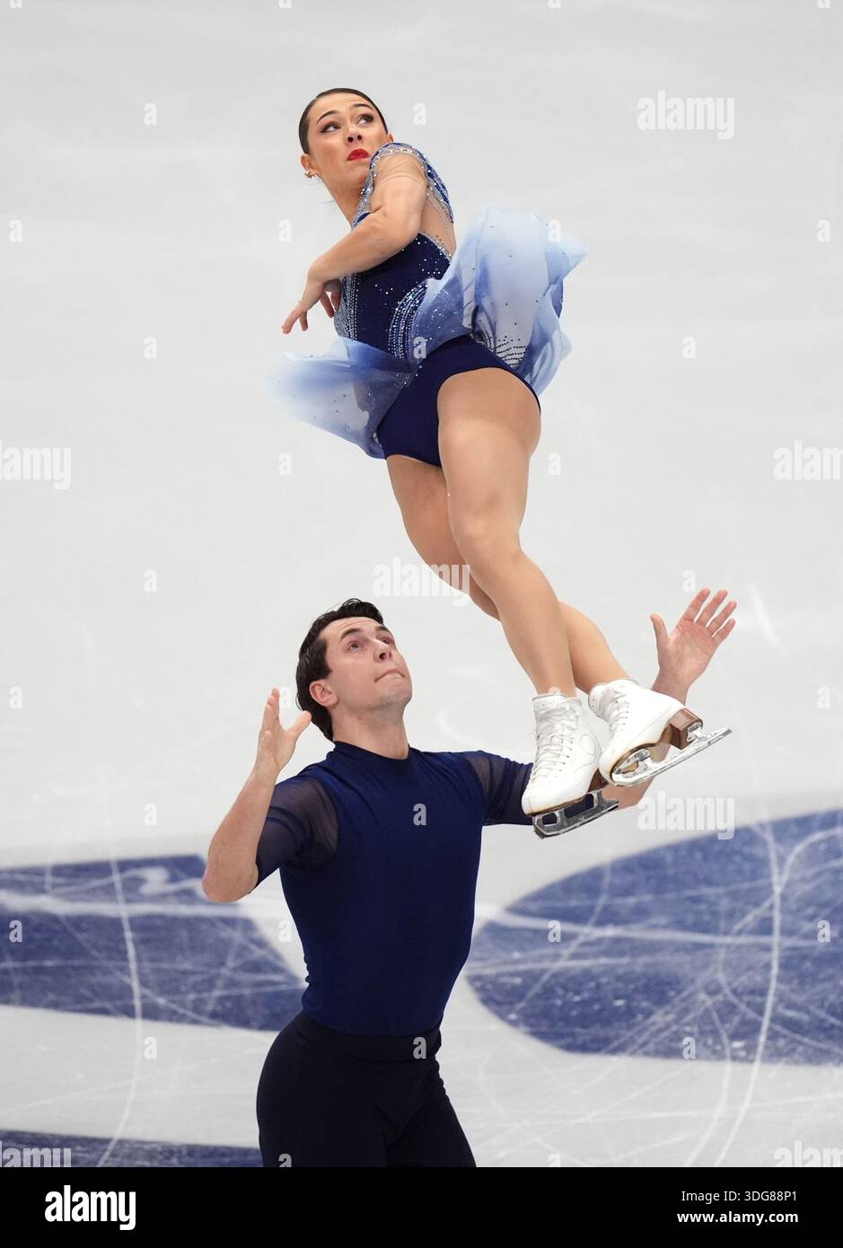 Luke Digby Great Britain's Anastasia Vaipan-Law and Luke Digby during the Pairs ...