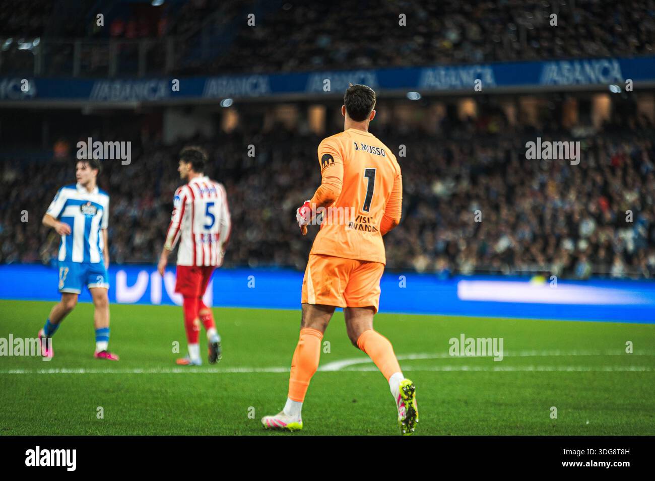 Spanish Copa del Rey soccer match Deportivo de La Coruna vs Atletico de ...