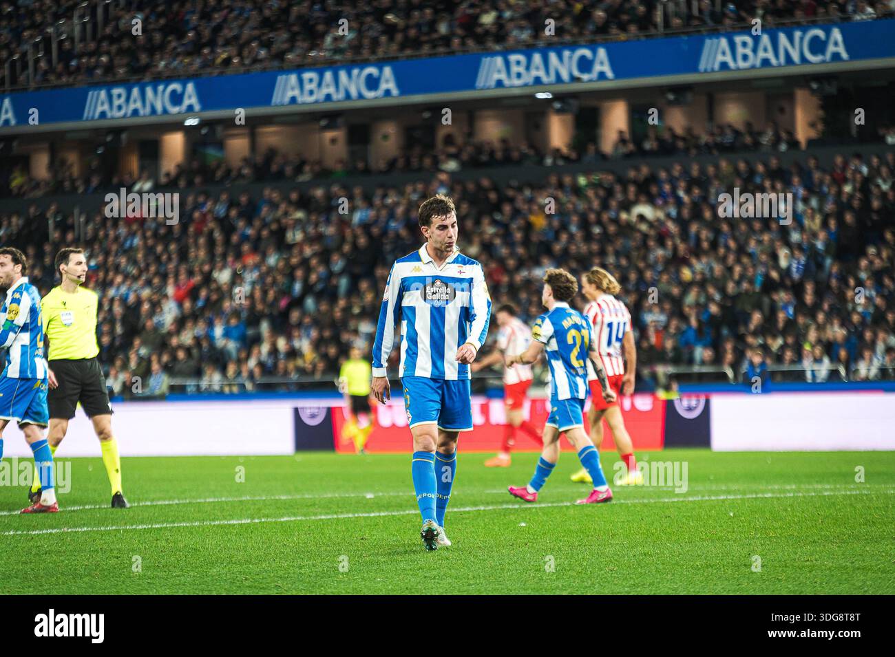 Spanish Copa del Rey soccer match Deportivo de La Coruna vs Atletico de ...