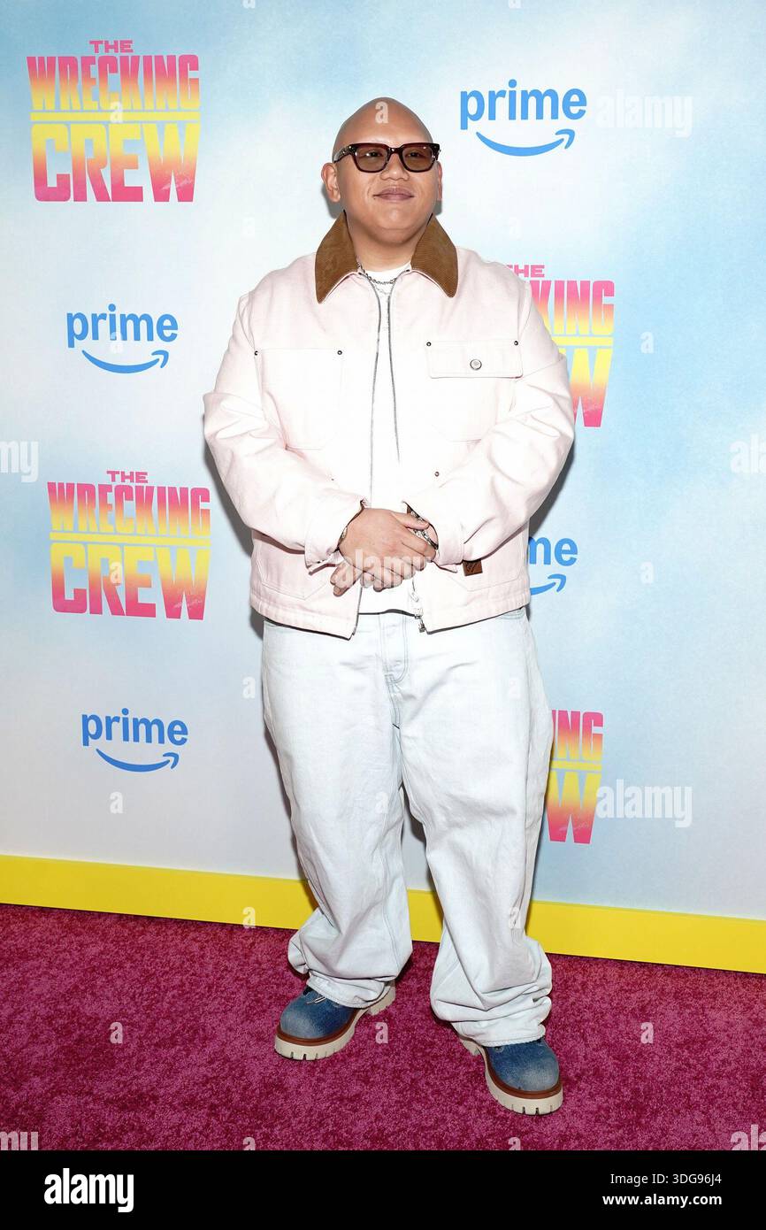 ny-15th-jan-2026-jacob-batalon-at-arrivals-for-the-wrecking-crew