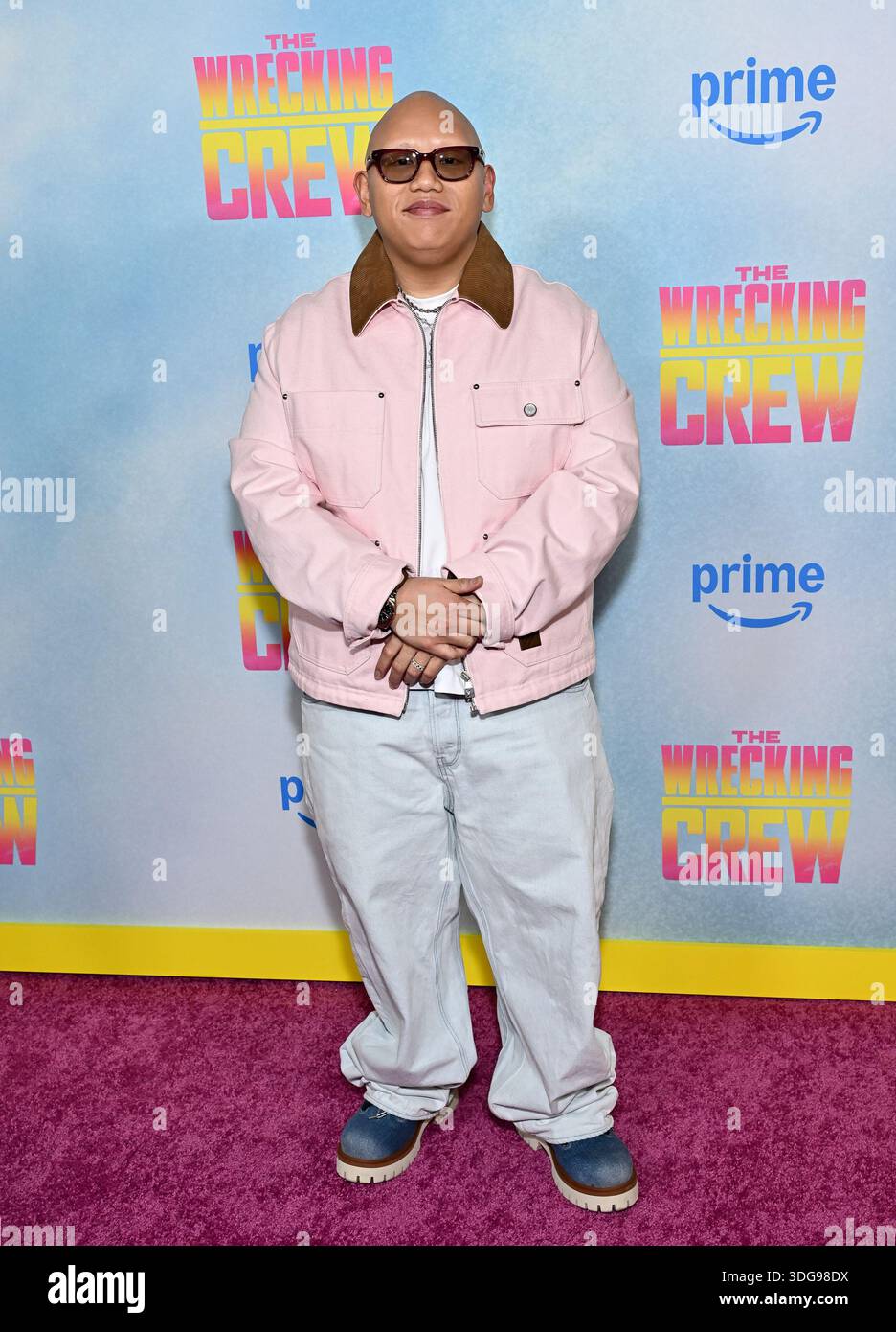 Jacob Batalon attends the special screening of "The Wrecking Crew" at