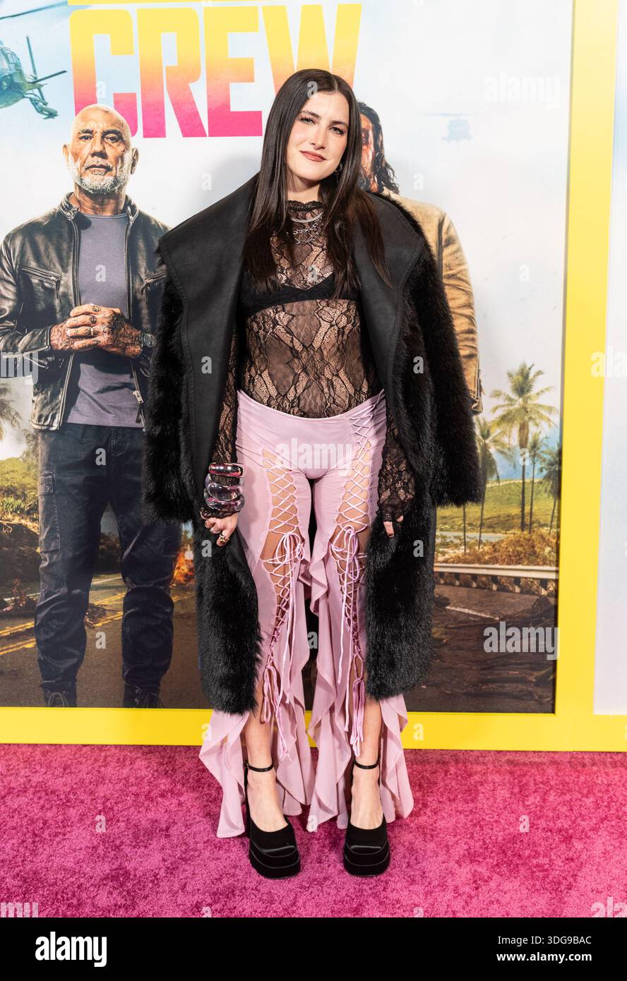 Camila Ramon attends special screening of The Wrecking Crew at Regal ...