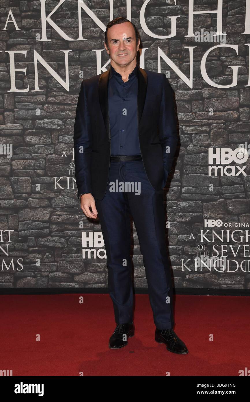 Alessandro Araimo Premiere of HBO Max Italia series -A knight of the ...