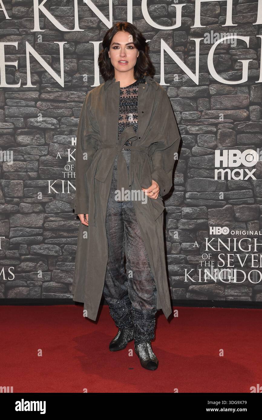 Romana Maggiora Vergano Premiere of HBO Max Italia series -A knight of ...