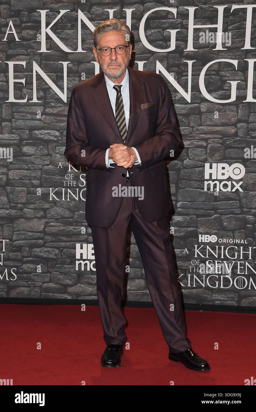 Sergio Castellitto Premiere of HBO Max Italia series -A knight of the ...