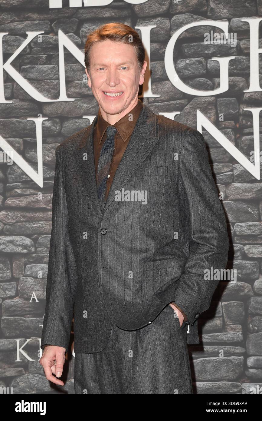 Sam Spruell Premiere of HBO Max Italia series -A knight of the seven ...