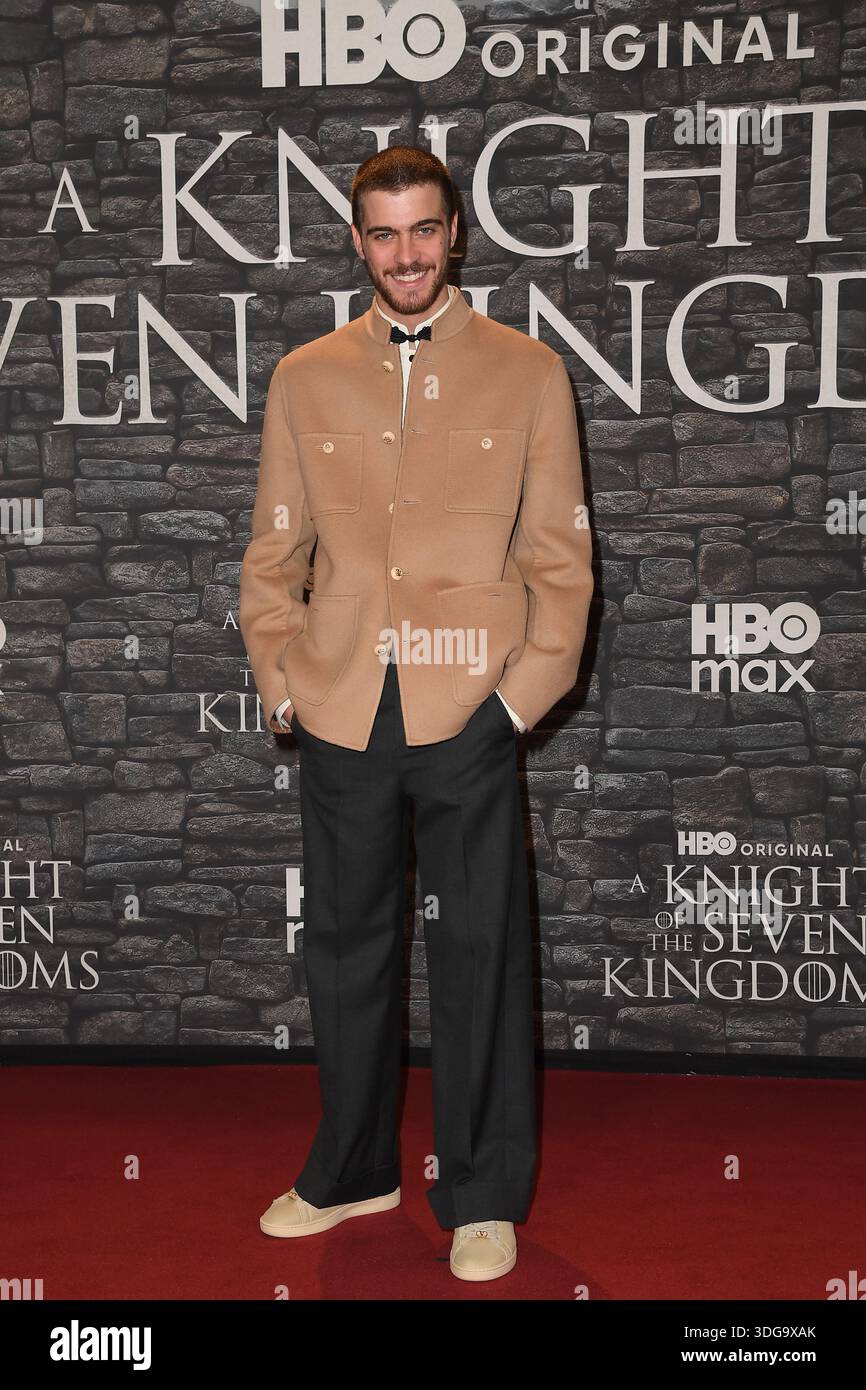 Lorenzo Zurzolo Premiere of HBO Max Italia series -A knight of the ...