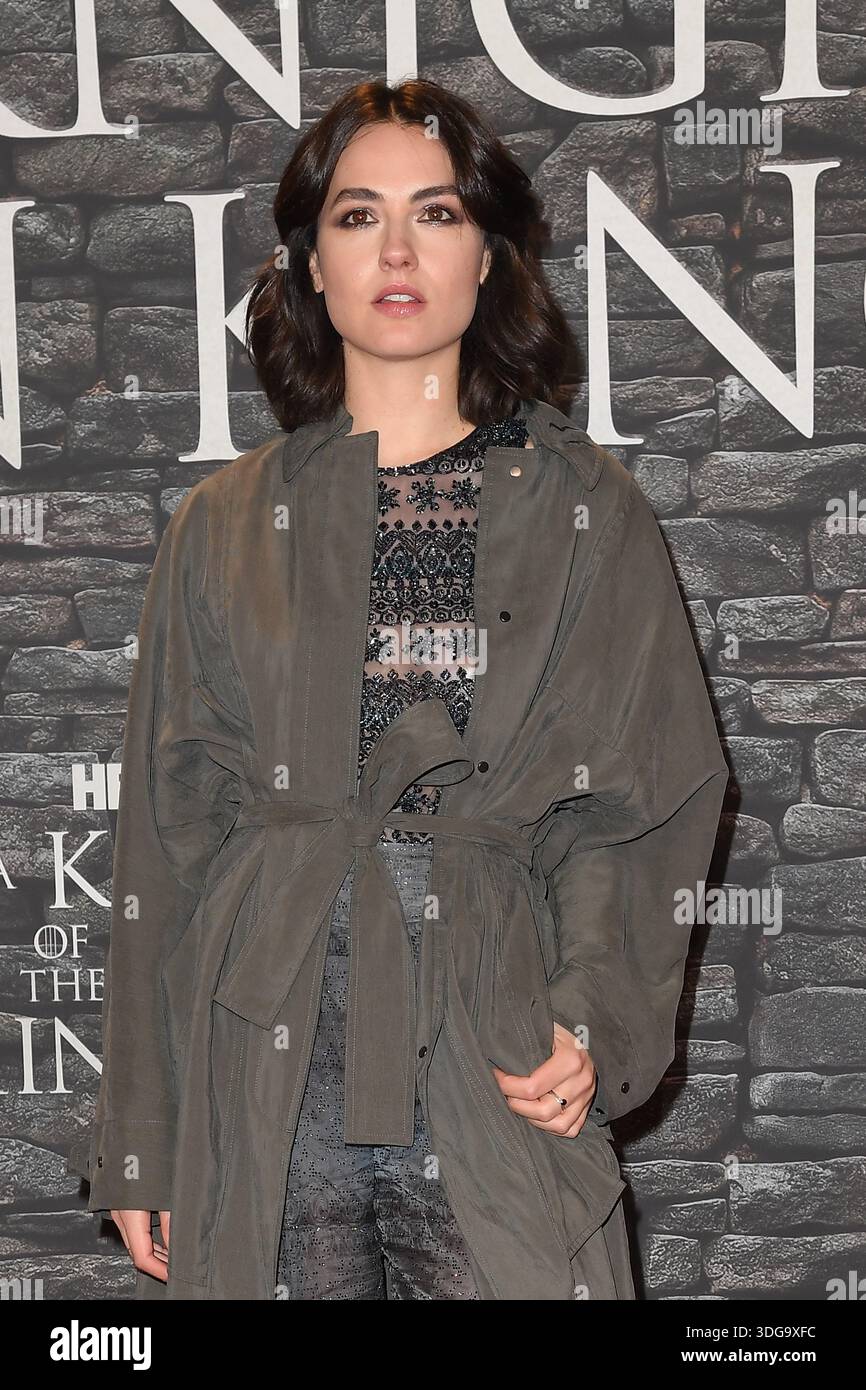 Romana Maggiora Vergano Premiere of HBO Max Italia series -A knight of ...