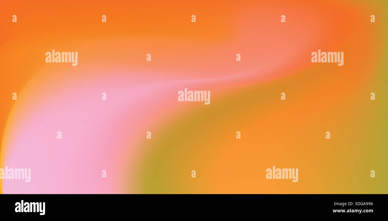 Yellow Abstract Gradient Background with Blurred and Smooth Colorful ...