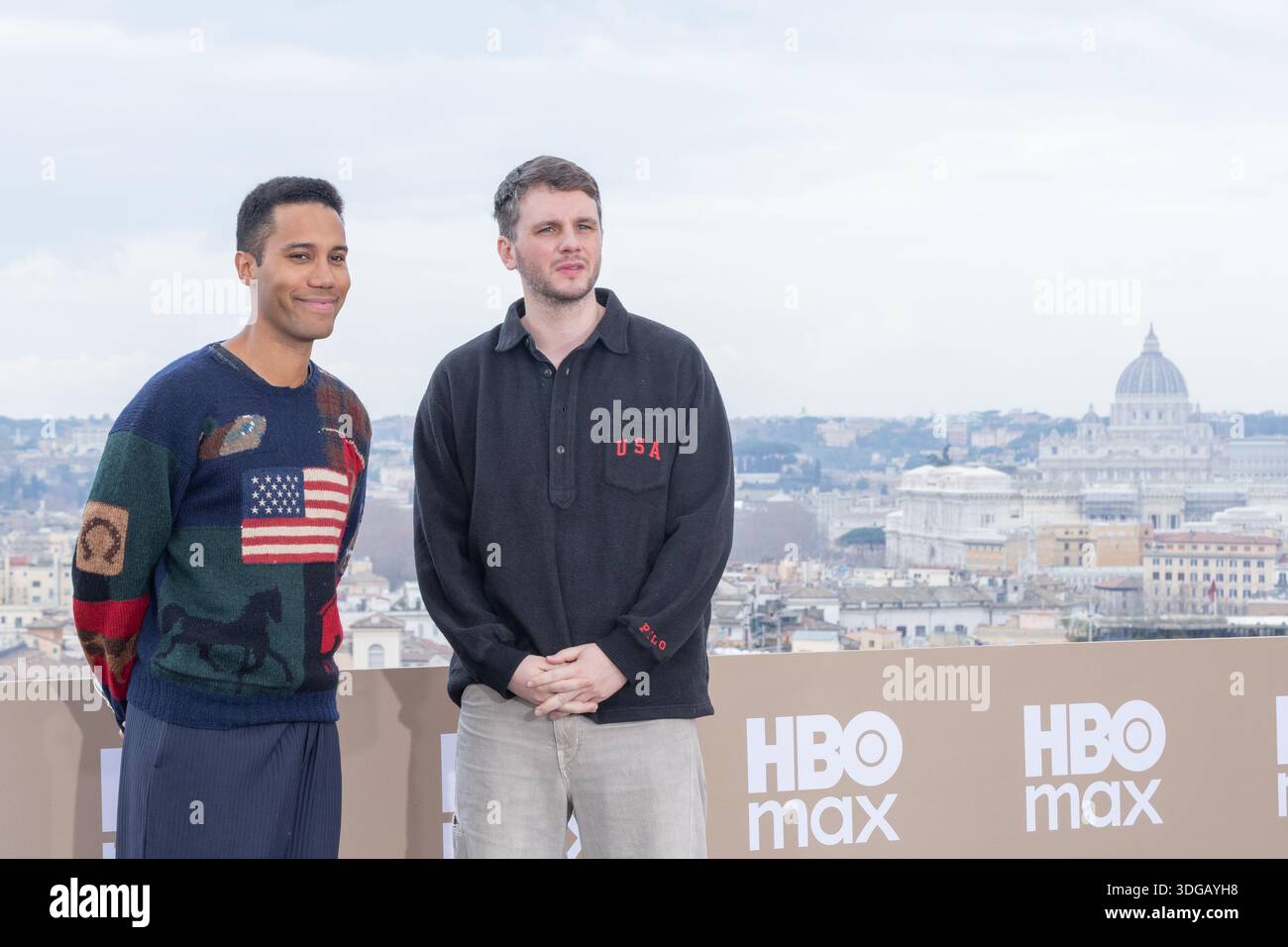 Roma, Italy. 15th Jan, 2026. Mickey Down, Konrad Kay attend the ...