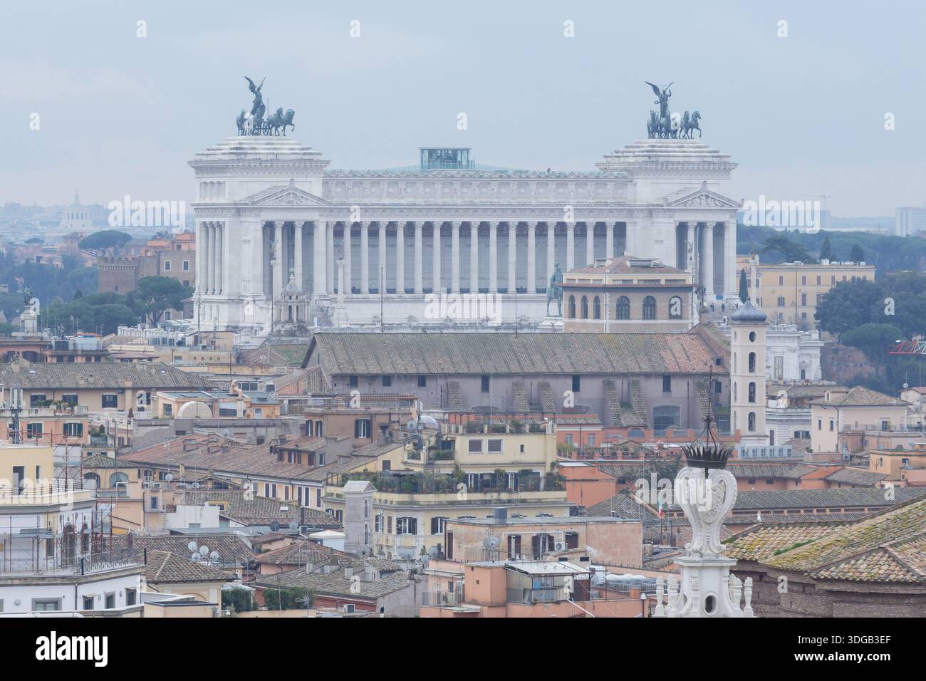 De Jan Rome Roma, Italy. 15th Jan, 2026. 1/15/2026 View of the Vittoriano in Rome ...