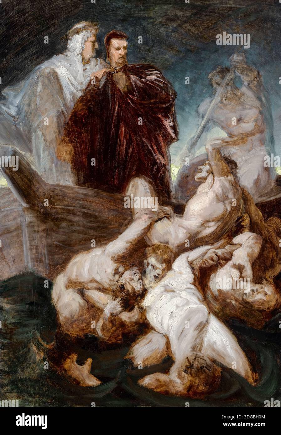 Dante inferno painting hi-res stock photography and images - Alamy