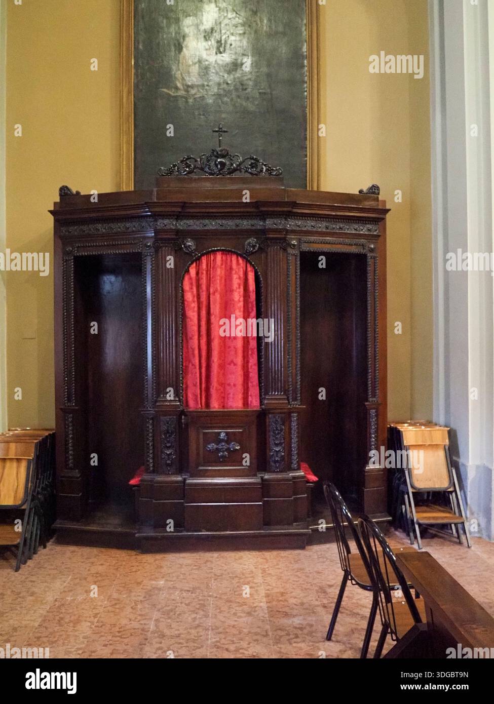 Repenting Booth A symbol of repentance hi-res stock photography and images - Alamy