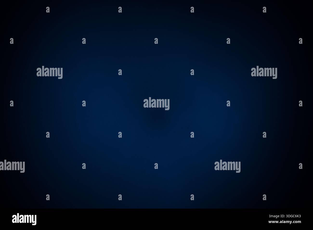 Smooth dark blue gradient background with subtle glowing effect, ideal for presentations, banners, or modern designs. Stock Photo