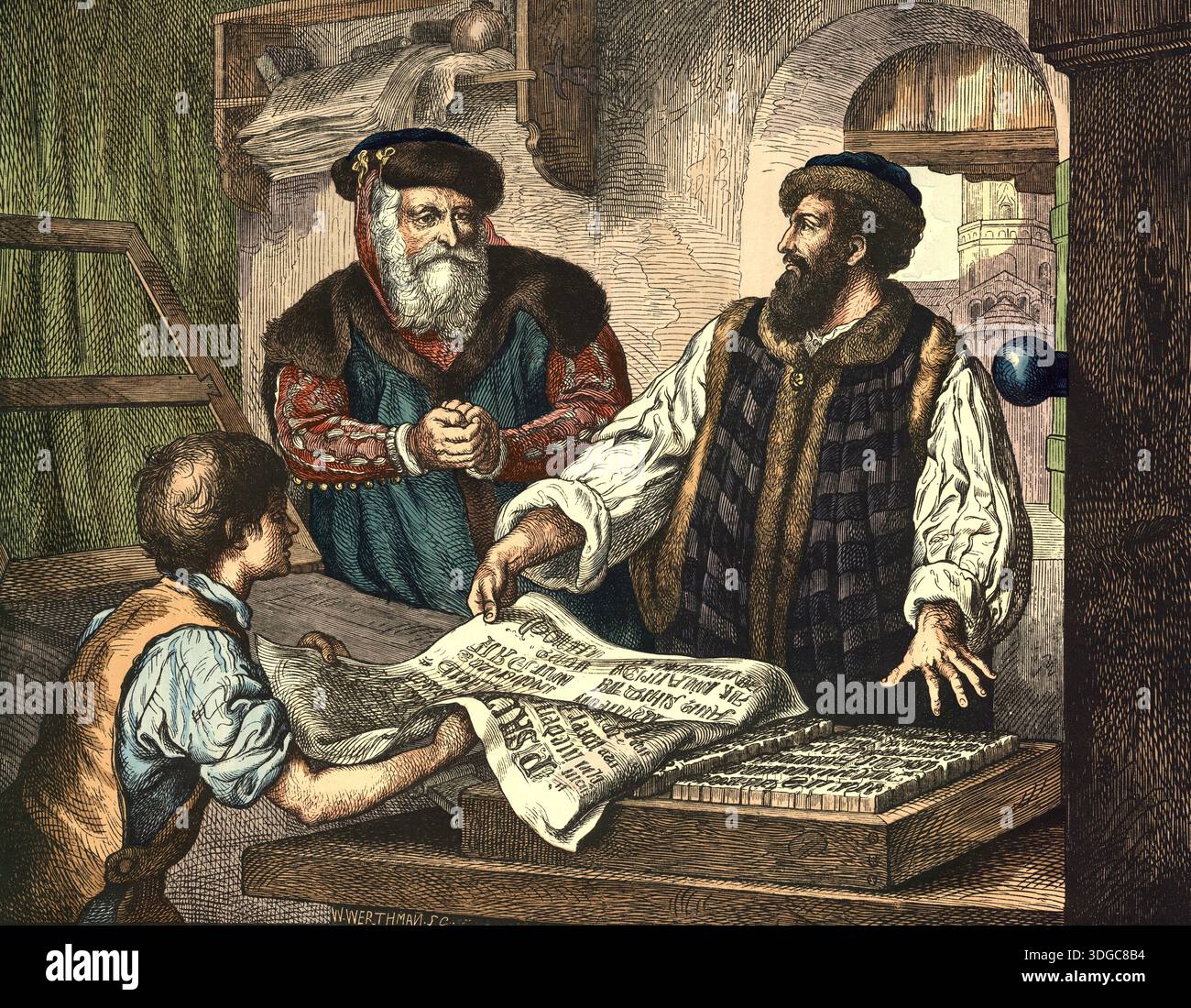 geschichte-des-buchdrucks-hi-res-stock-photography-and-images-alamy