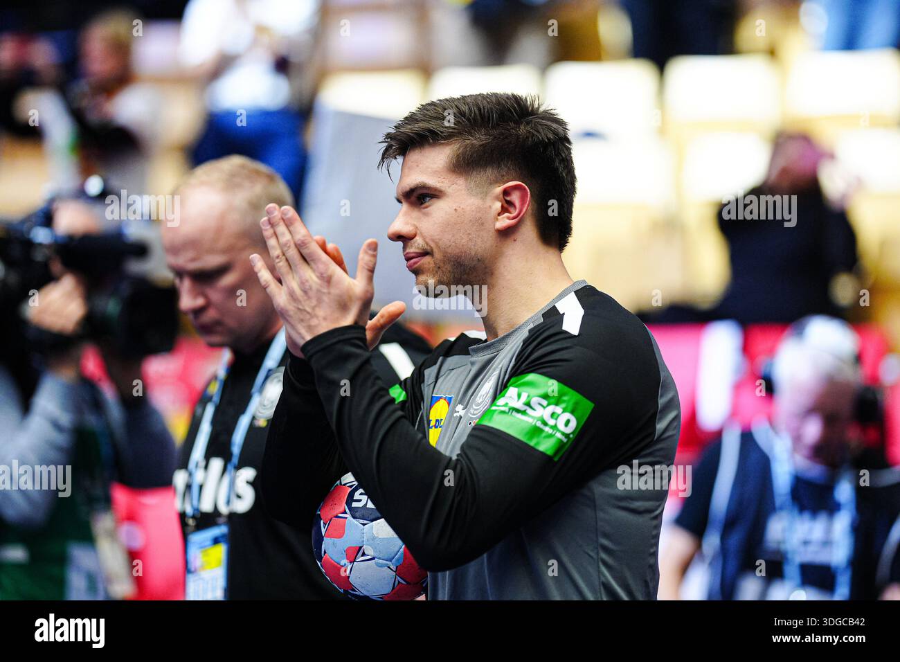 Renars Reksna Renars Uscins (Deutschland, #23) DEN, Deutschland vs. Oesterreich ...