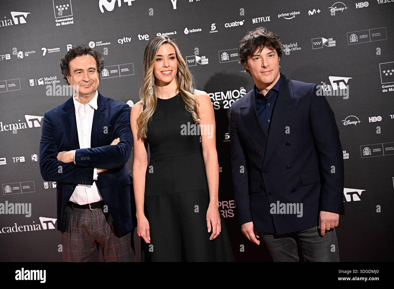 Pepe Rodriguez, Marta Sanahuja and Jordi Cruz at the Iris