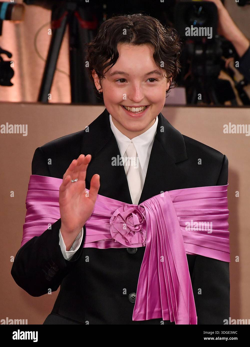 Bella Ramsey attends the 83rd annual Golden Globe Awards at The