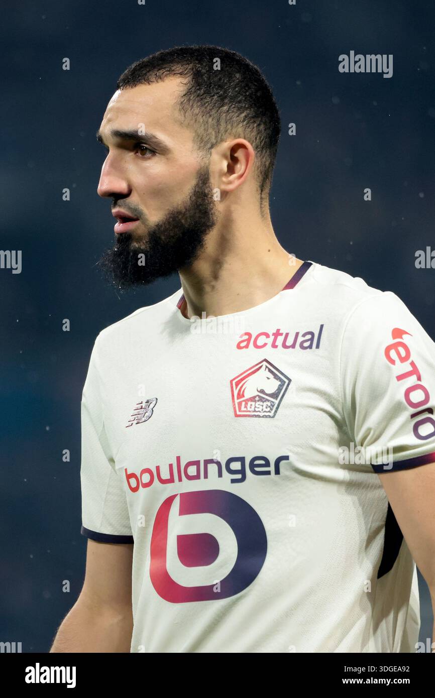 Nabil Bentaleb of Lille during the French championship Ligue 1 football ...