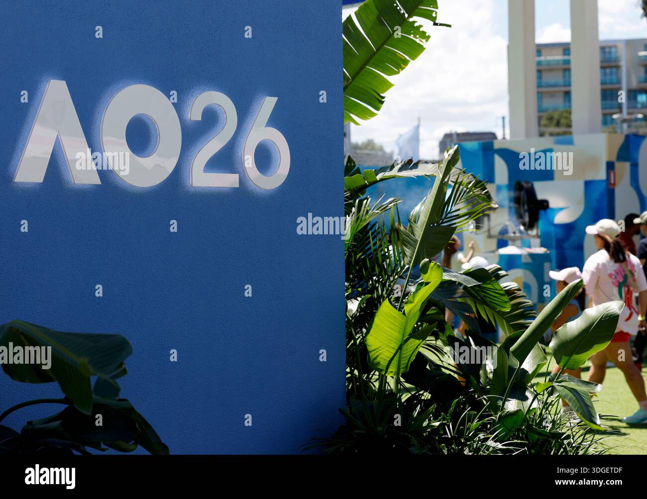 Australian open 2026 hi-res stock photography and images - Alamy