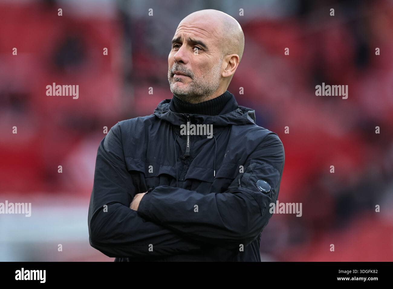 Pep Guardiola manager of Manchester City during the Premier League ...