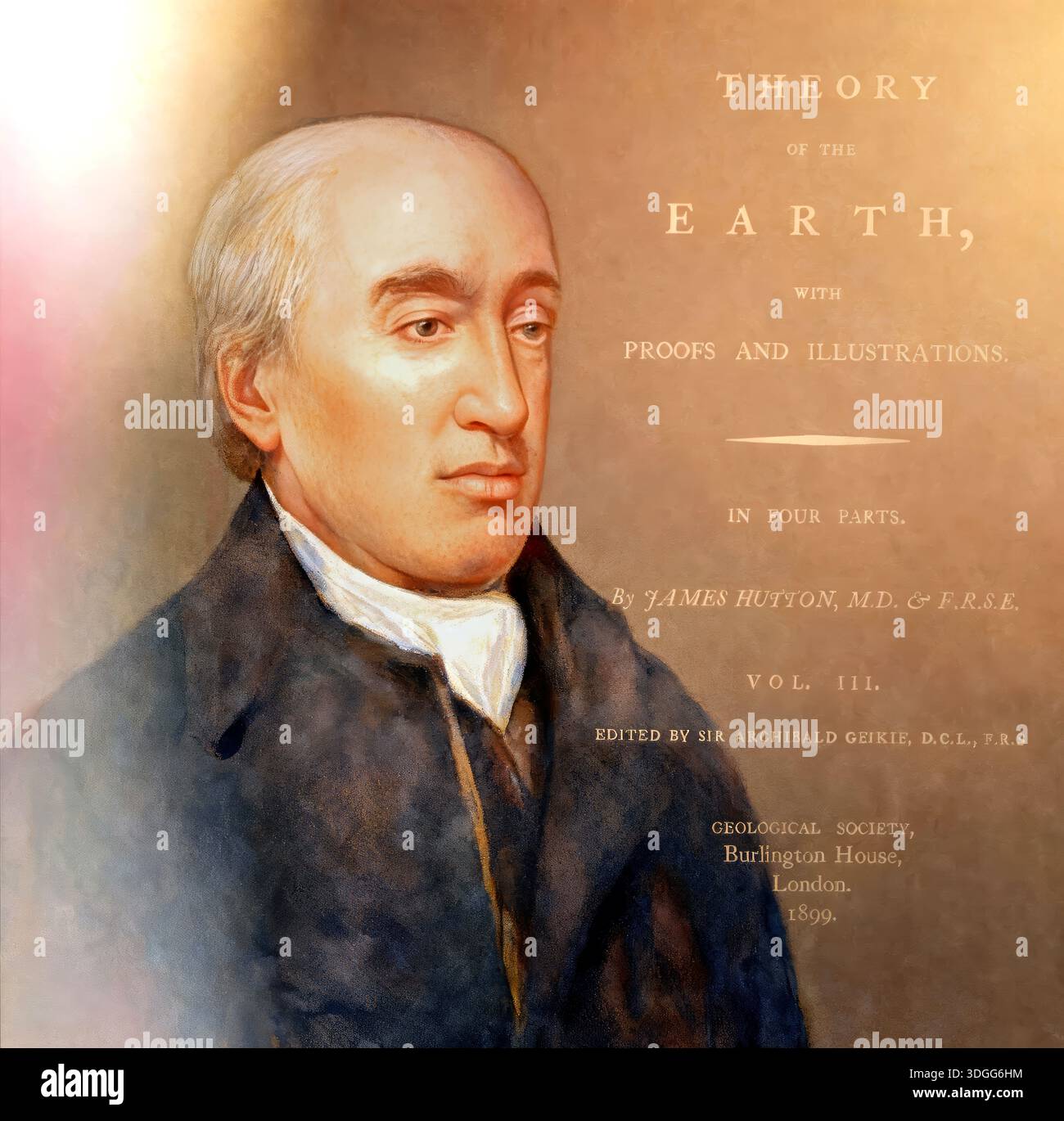 James hutton 'theory of the earth hi-res stock photography and images ...