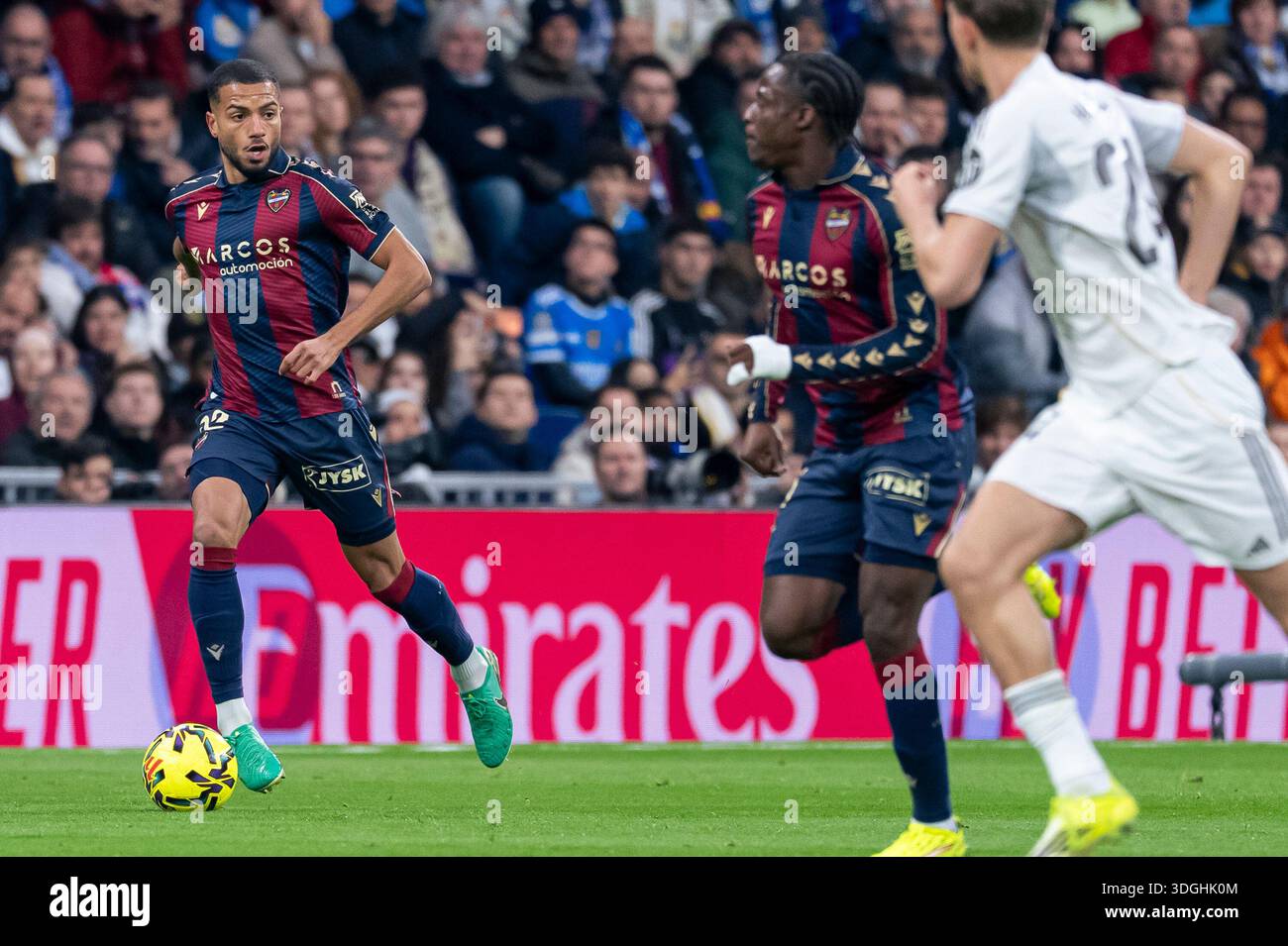 Madrid Spain 17th Jan 2026 Levante UD s Jeremy Toljan During La 
