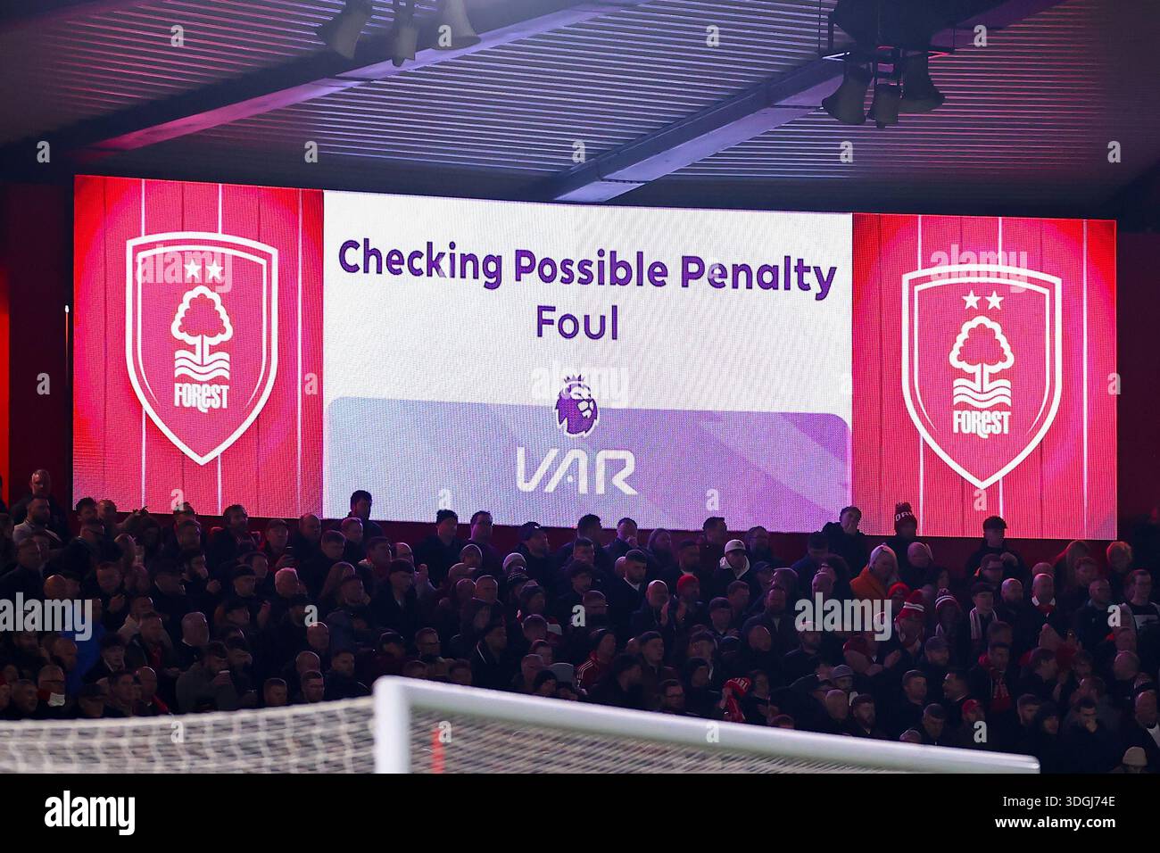 West Bridgford, UK. 17th Jan, 2026. VAR checks for a possible ...