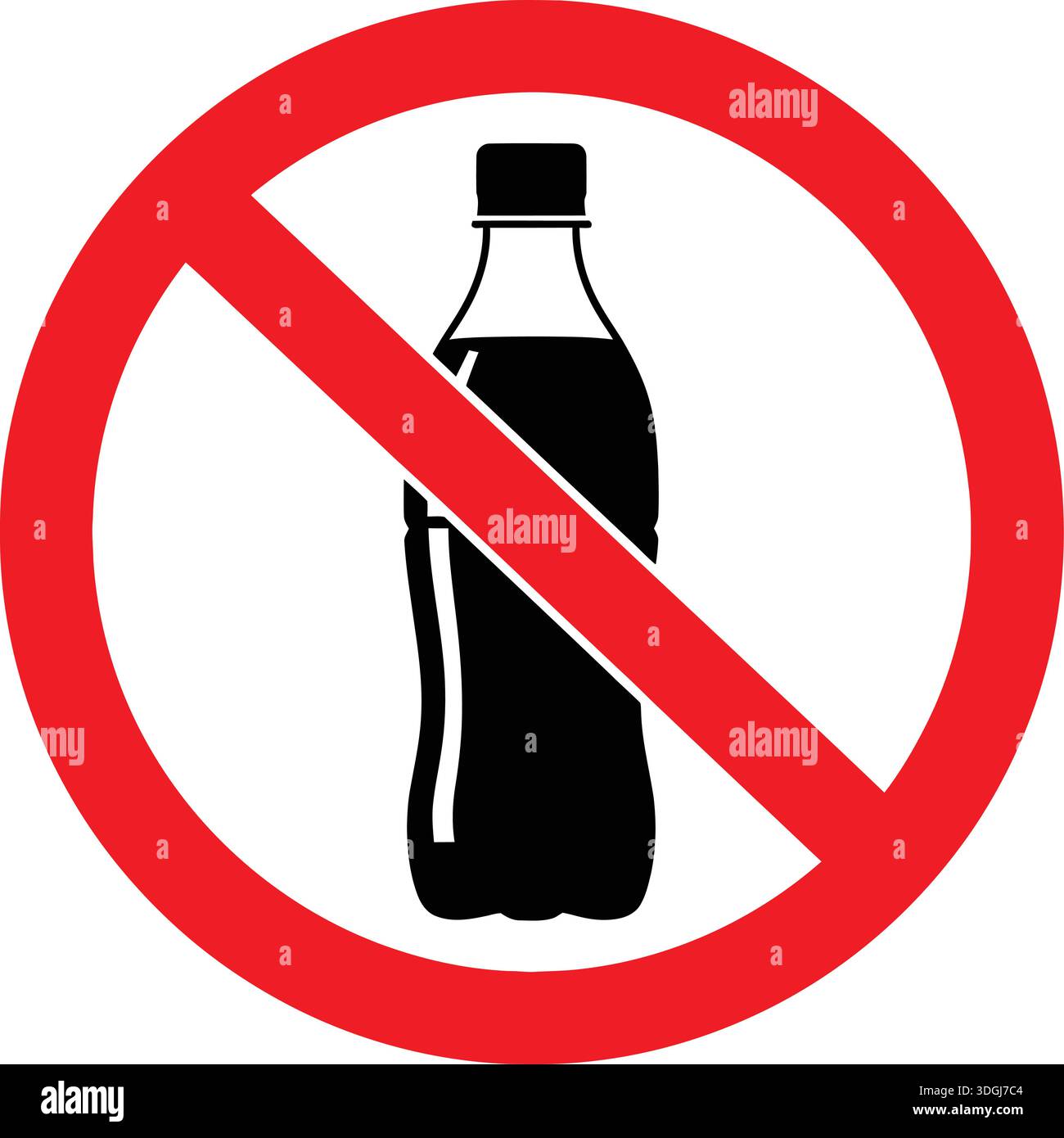 Drink warning sugar Stock Vector Images - Alamy